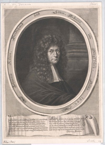 Johann Baptist Kilian autorstwa Artist Unknown