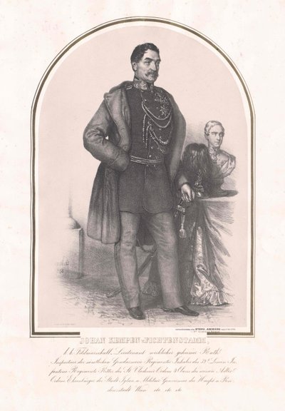 Johann Franz baron Kempen von Fichtenstamm autorstwa Artist Unknown