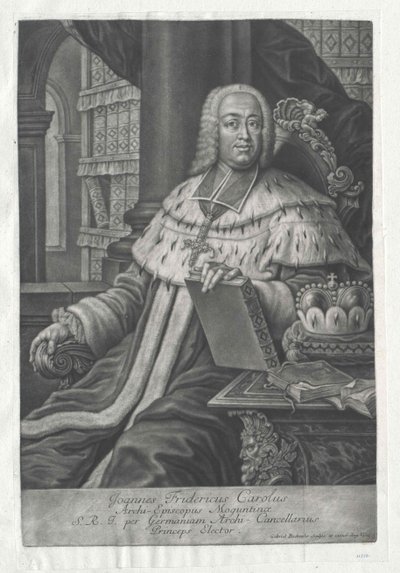 Johann Friedrich Carl hrabia Ostein autorstwa Artist Unknown