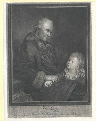 Johann Georg Sulzer autorstwa Artist Unknown