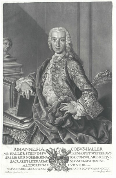 Johann Jacob Haller von Hallerstein autorstwa Artist Unknown