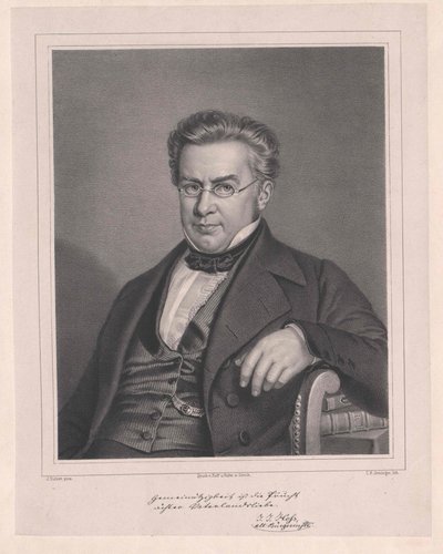 Johann Jakob Hess autorstwa Artist Unknown