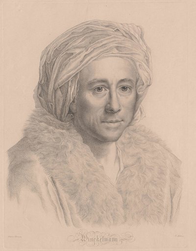Johann Joachim Winckelmann autorstwa Artist Unknown