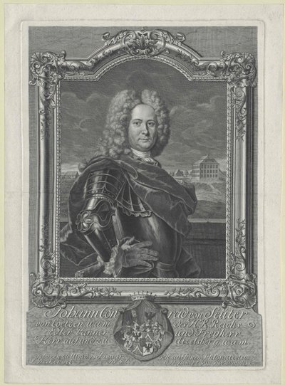 Johann Konrad baron Seutter-Loetzen autorstwa Artist Unknown