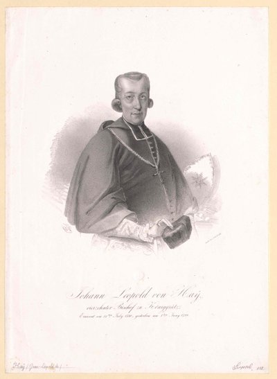 Johann Leopold von Hay autorstwa Artist Unknown