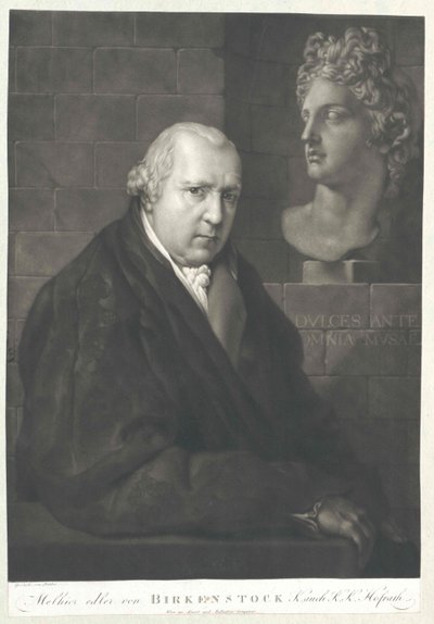 Johann Melchior szlachcic von Birkenstock autorstwa Artist Unknown