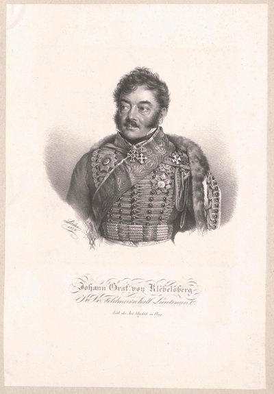 Johann Nepomuk hrabia Klebelsberg autorstwa Artist Unknown