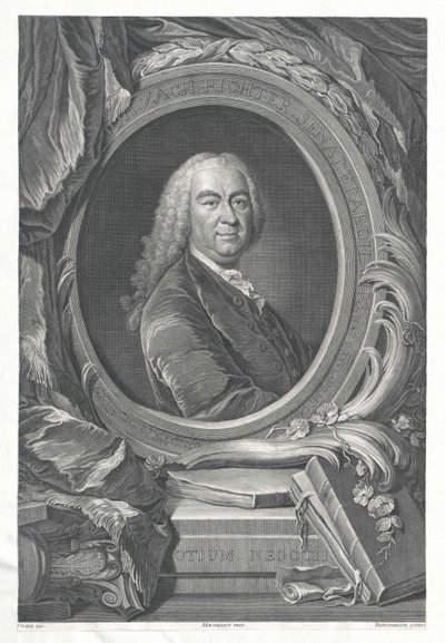 Johann Zachary Richter autorstwa Artist Unknown