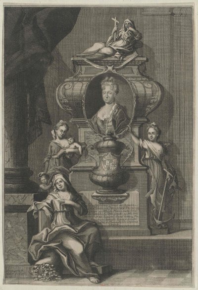 Johanna Dorothea hrabina Tattenbach-Geilsdorf autorstwa Artist Unknown