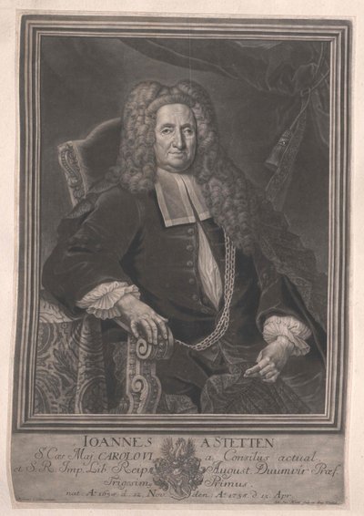 Johannes von Stetten autorstwa Artist Unknown