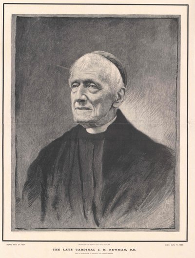 John Henry Newman autorstwa Artist Unknown