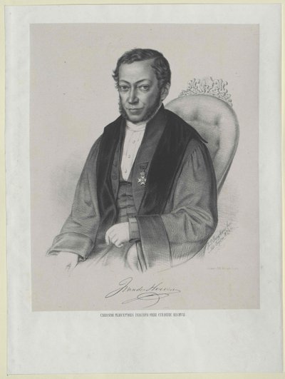 John van der Hoeven autorstwa Artist Unknown