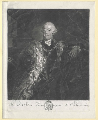 Joseph Adam Johann Nepomuk hrabia von Schwarzenberg (szczyt) autorstwa Artist Unknown