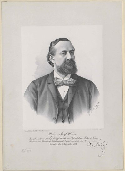 Joseph Boehm (druk) autorstwa Artist Unknown
