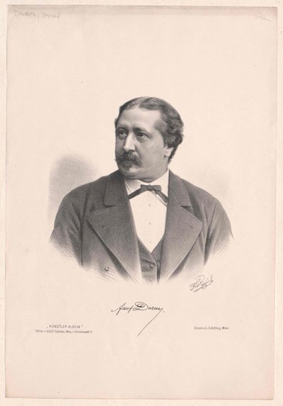 Joseph Durm (druk) autorstwa Artist Unknown