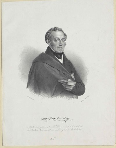 Joseph Gorischek (druk) autorstwa Artist Unknown