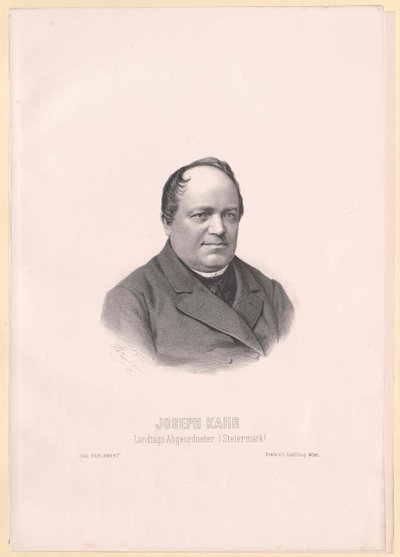 Joseph Kahr autorstwa Artist Unknown