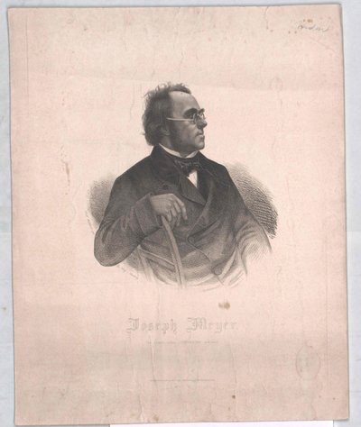 Joseph Meyer autorstwa Artist Unknown