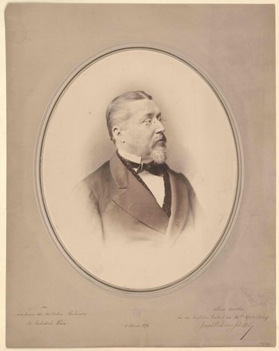 Joseph Viktor von Scheffel (druk) autorstwa Artist Unknown