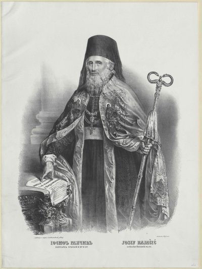 Joseph Baron Rajacic-Brinski autorstwa Artist Unknown