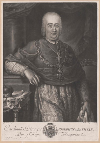 Joseph hrabia Batthyany z Nemet-Ujvar autorstwa Artist Unknown