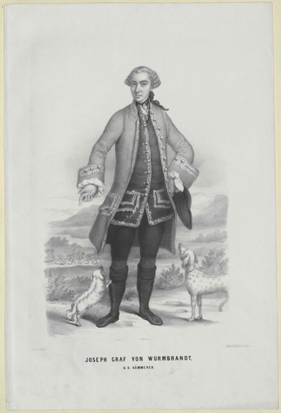 Joseph Count Wurmbrand autorstwa Artist Unknown
