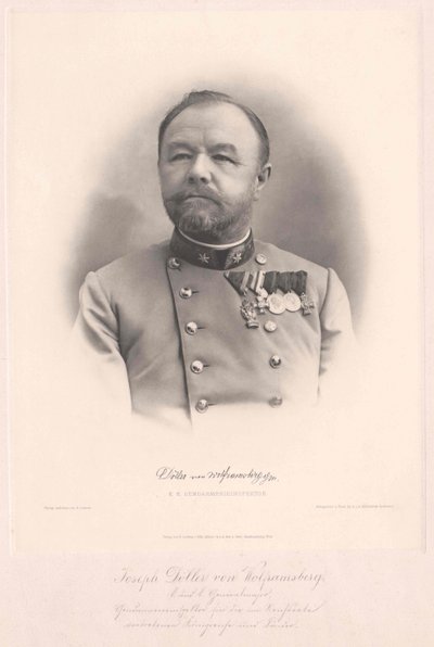 Joseph von Doeller-Wolframsberg (druk) autorstwa Artist Unknown