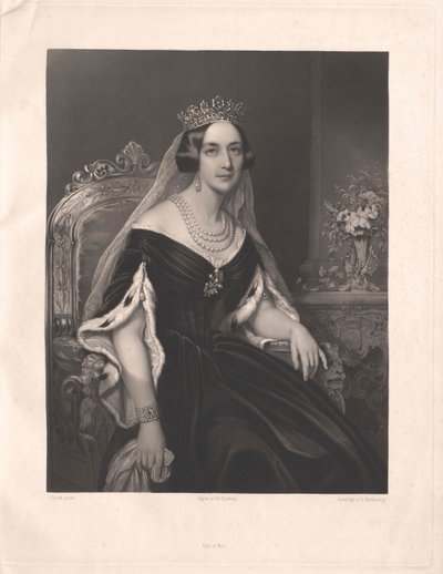 Josephine księżniczka Leuchtenberg autorstwa Artist Unknown