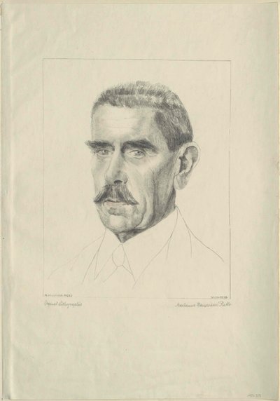Julius von Wagner-Jauregg (druk) autorstwa Artist Unknown