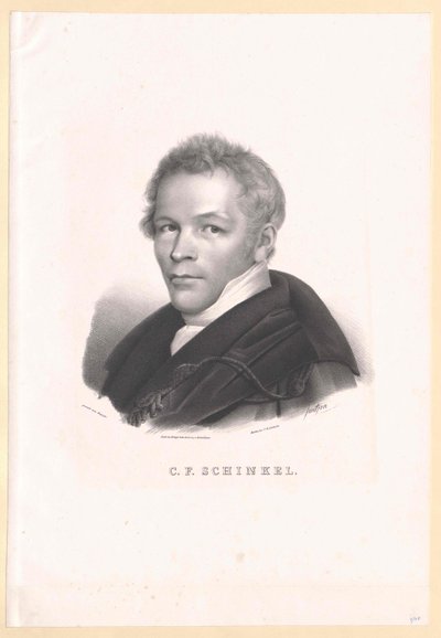 Karl Friedrich Schinkel autorstwa Artist Unknown