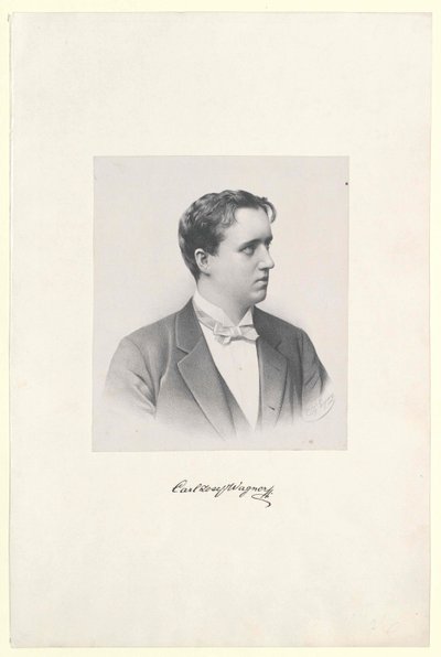 Karl Joseph Wagner autorstwa Artist Unknown
