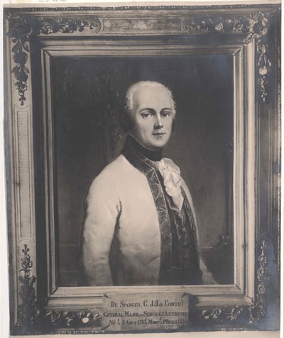 Karl Joseph hrabia von (1763-1824) Spangen von Uyternesse autorstwa Artist Unknown