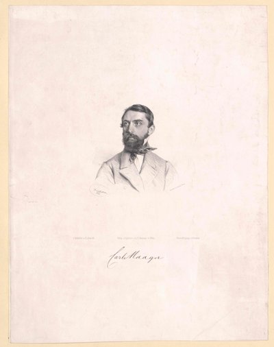 Karl Maager autorstwa Artist Unknown