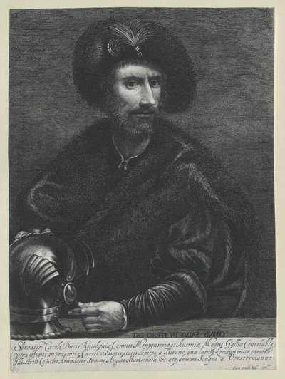 Karl hrabia Montpensier autorstwa Artist Unknown