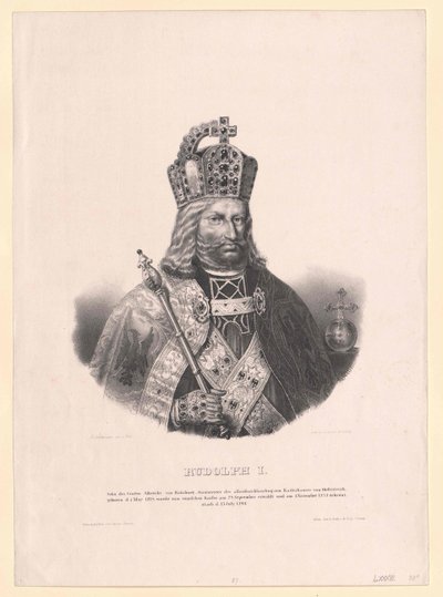 Król Rudolf I Habsburg autorstwa Artist Unknown