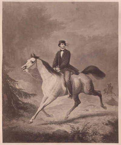 Król Bawarii Ludwik II autorstwa Artist Unknown