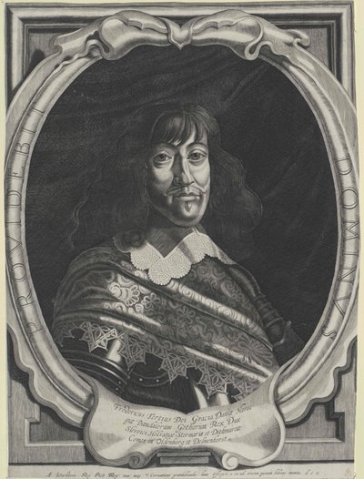 Król Danii Fryderyk III autorstwa Artist Unknown