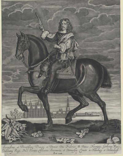Król Danii Fryderyk III autorstwa Artist Unknown