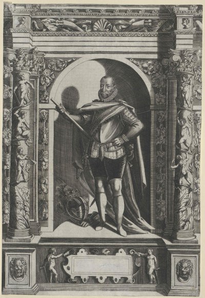 Król Danii Fryderyk II autorstwa Artist Unknown