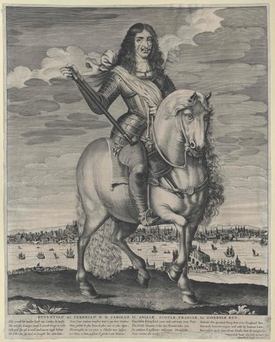 Król Anglii Karol II autorstwa Artist Unknown