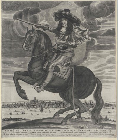 Król Anglii Karol II autorstwa Artist Unknown