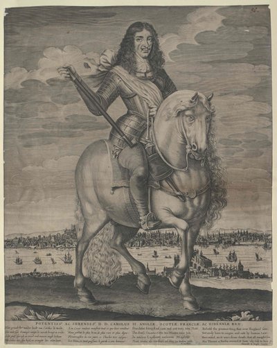 Król Anglii Karol II autorstwa Artist Unknown