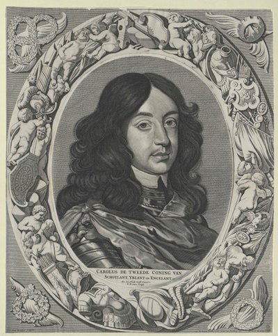 Król Anglii Karol II autorstwa Artist Unknown