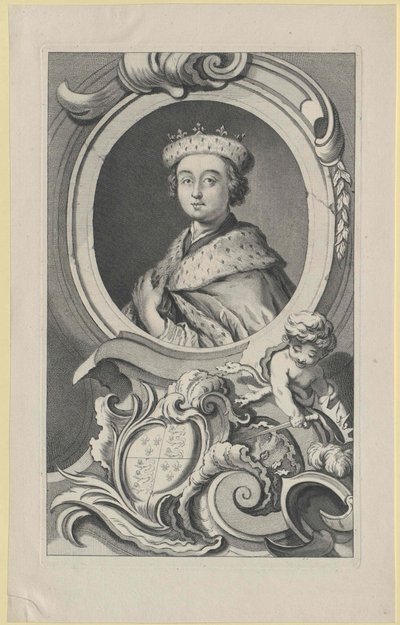 Król Anglii Eduard V. (druk) autorstwa Artist Unknown