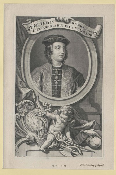 Król Anglii Edward IV autorstwa Artist Unknown