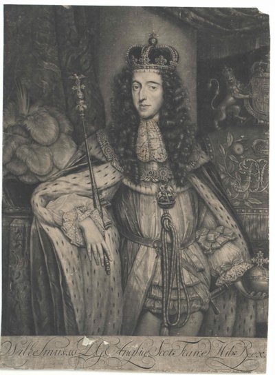 Król Anglii Wilhelm III autorstwa Artist Unknown