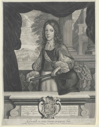Król Anglii Wilhelm III autorstwa Artist Unknown