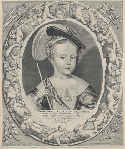 Król Anglii Wilhelm III autorstwa Artist Unknown