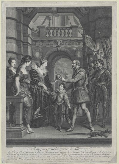 Król Francji Henryk IV autorstwa Artist Unknown