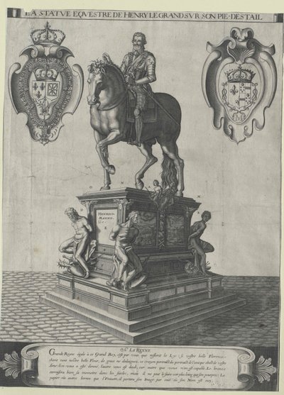 Król Francji Henryk IV autorstwa Artist Unknown